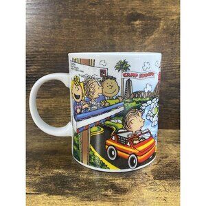 Camp Snoopy Knotts Berry Farm Mug Personalized Woodstock Charlie Brown Chris